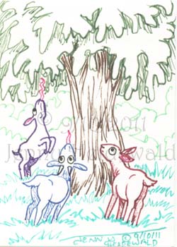 Goats Who Stare at Trees by Jenny Heidewald